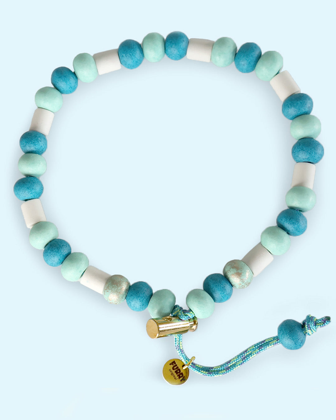 Natuurlijke Anti-tekenketting 'ocean breeze' Furry Original